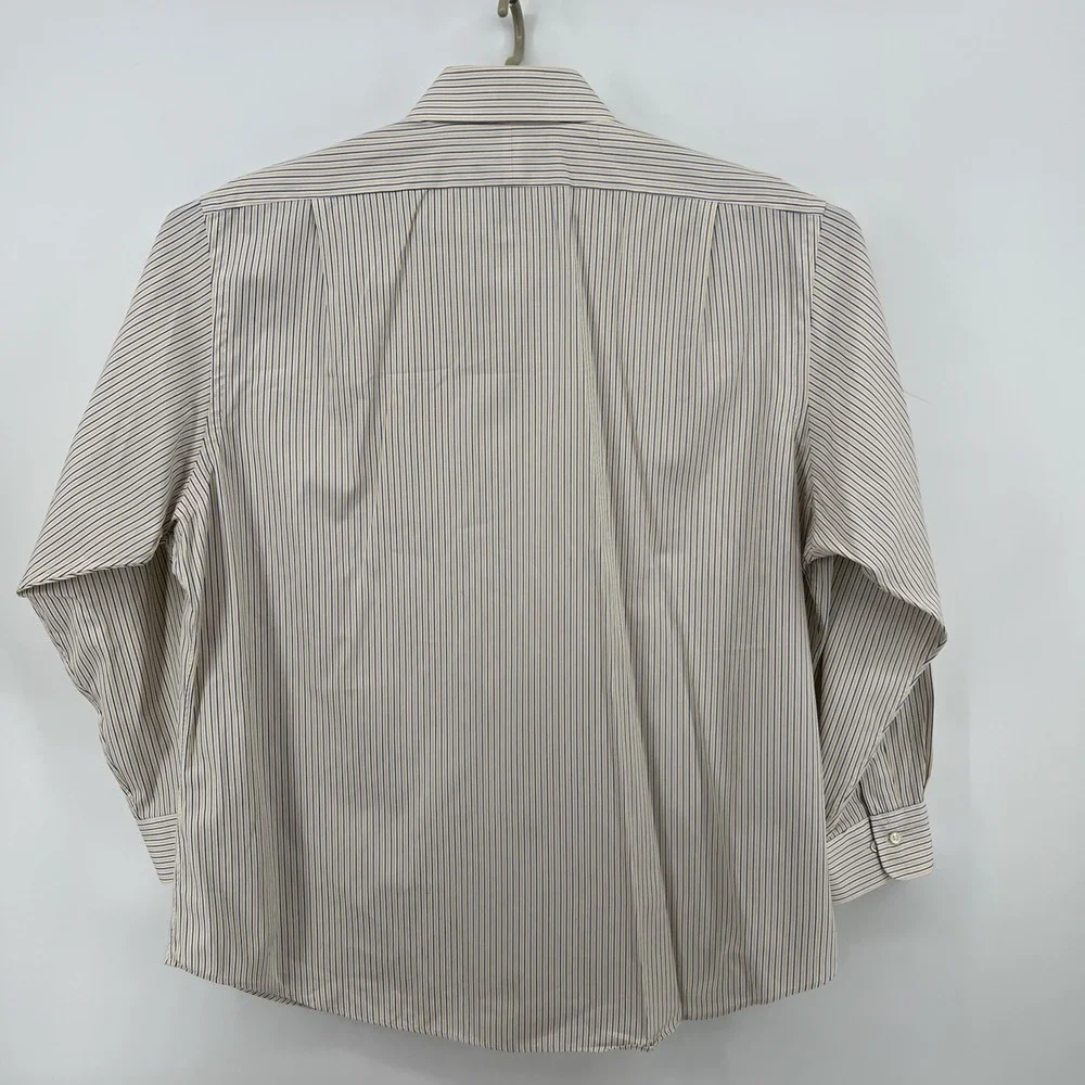 Polo Ralph Lauren Regent Custom Fit Striped Button-Down Shirt Size 18-36/37